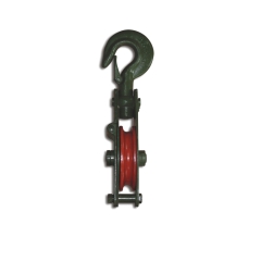 單輪開口起重滑車